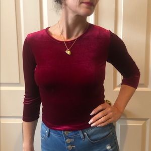 🥀 Red Velvet Long Sleeved Top🥀